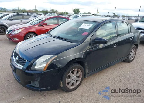 2011 Nissan Sentra 2.0Sr из США, поврежденный, VIN 3N1AB6APXBL682911